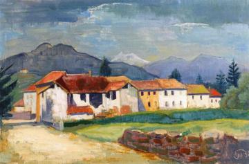 Madonna Del Piano Ii Artwork by Karl Hofer