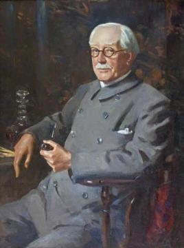 Dr Edwin Sloper Beaven Artwork by Wilfred Gabriel De Glehn