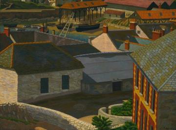 Porthleven Artwork by Charles Ginner