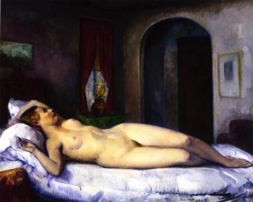 Sleeping Nude Artwork by Leon Kroll