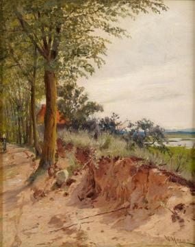 Summer Day on the Baltic Sea Artwork by Walter Moras