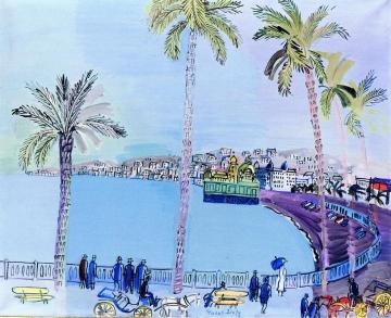 The Baie Des Anges In Nice Artwork by Raoul Dufy