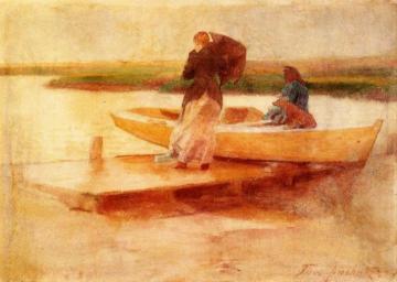 North East Weather Artwork by Thomas P. Anshutz