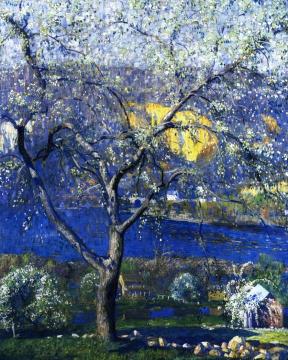 Buds and Blossoms Artwork by Daniel Garber