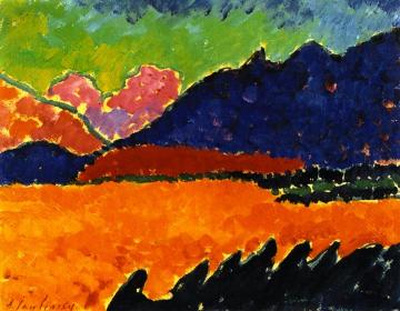 The Valley - Murnau Artwork by Alexej Jawlensky