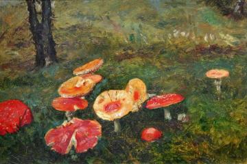 A Toadstools Artwork by František Kaván