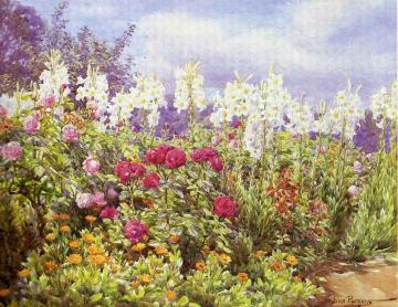 Our Lady's Flowers Artwork by Beatrice E. Parsons