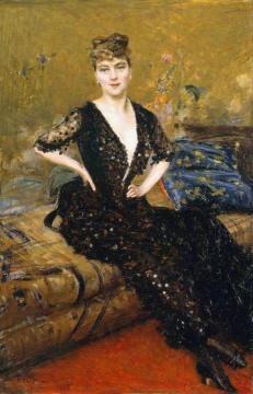 Portrait Of A Lady Artwork by Giovanni Boldini