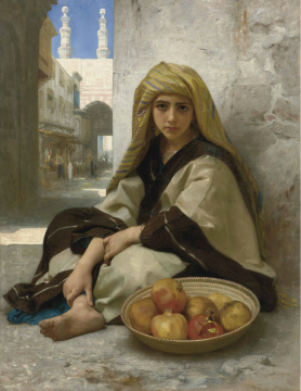 The Pomegranate Seller Artwork by William Adolphe Bouguereau