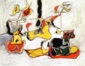 Garden in Sochi Artwork by Arshile Gorky