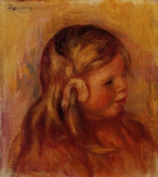 Portrait of Claude Artwork by Pierre Auguste Renoir