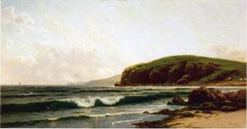Headlands and Breakers - Grand Manan Maine Artwork by Alfred Thompson Bricher