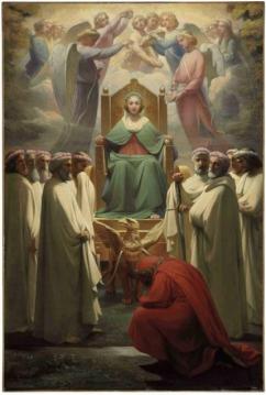 Apparition De Beatrix à Dante Artwork by Henri Delaborde