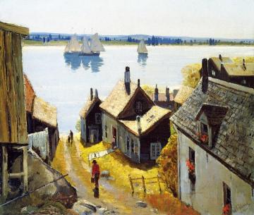 Rooftops, Gloucester Artwork by Anthony Thieme