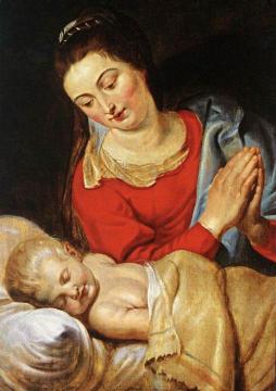 Virgin and Child Artwork by Peter Paul Rubens
