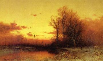 Winter Sunset Artwork by George Herbert McCord