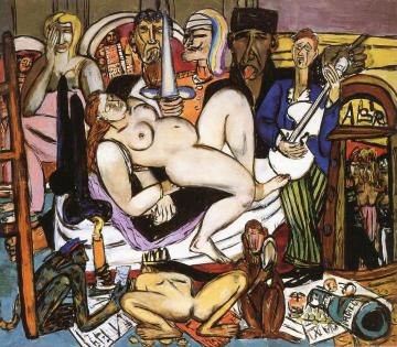 The Town Artwork by Max Beckmann