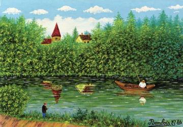 The Banks of the River Artwork by Camille Bombois