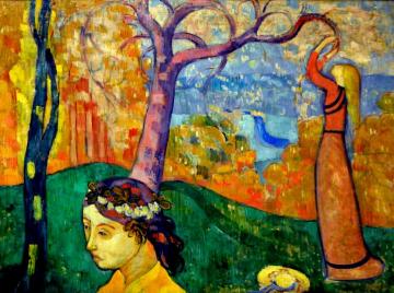 Springtime Artwork by Émile Bernard