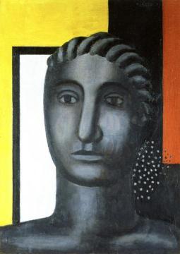 Figures on a Street Artwork by Fernand Léger