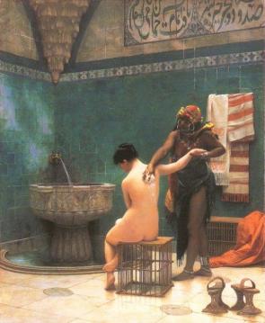 The Bath Artwork by Jean Leon Gerome