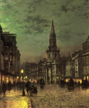 Blackman Street, Borough, London Artwork by John Atkinson Grimshaw