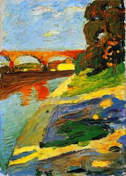 Munich - The River Isar Artwork by Wassily Kandinsky