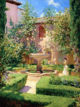 Granada Artwork by Francis Luis Mora