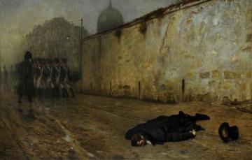 The Execution Of Marshal Ney Artwork by Jean Leon Gerome