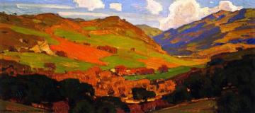 California Slopes Artwork by William Wendt