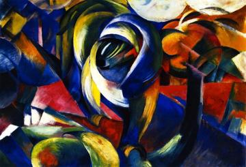 The Mandrill Artwork by Franz Marc