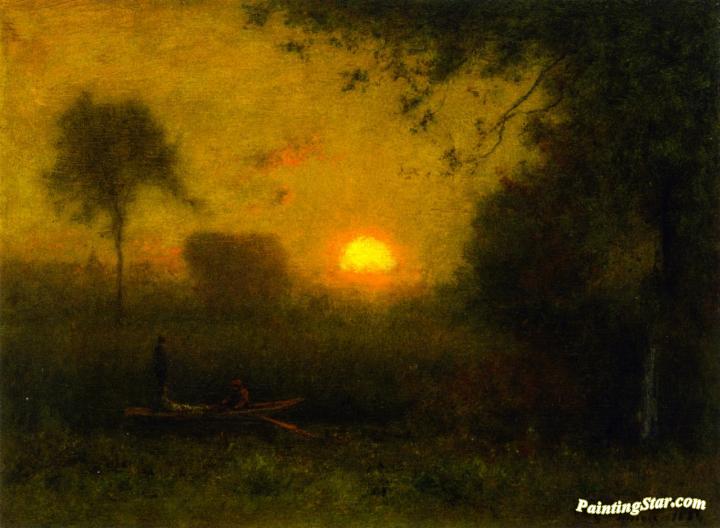 The Sun Artwork by George Inness