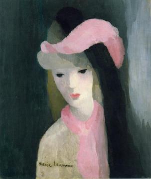 Presumed Portrait Of Georgette Girardin Artwork by Marie Laurencin