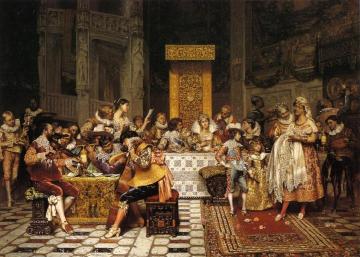 Baptism Of The Conde Artwork by Adolphe Alexander Lesrel