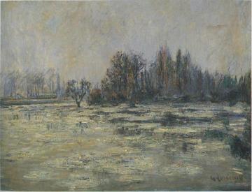 By the Oise River Artwork by Gustave Loiseau