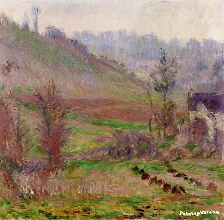 Val de Falaise Artwork by Claude Oscar Monet