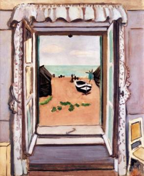 Open Window, Etretat Artwork by Henri Matisse