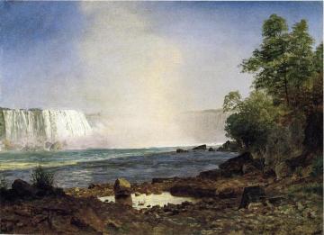 Niagara Falls Artwork by Albert Bierstadt