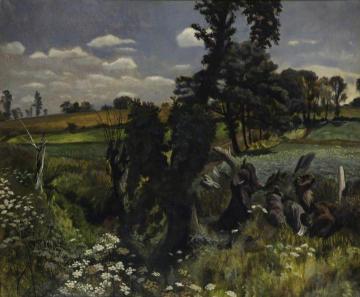 The Moors Artwork by John Arthur Malcolm Aldridge