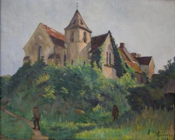 Saint Georges de Bray Artwork by Georges Emile Lebacq