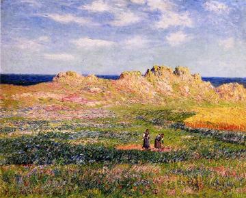 L'Ile d'Ouessant Artwork by Henry Moret
