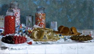Still Life Artwork by Emilio Longoni