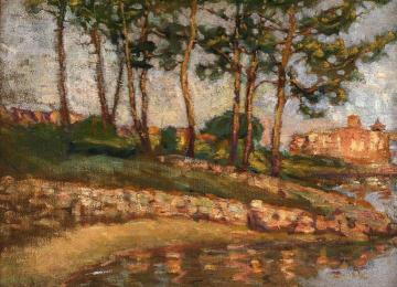 In Southern France Artwork by Alice Pike Barney