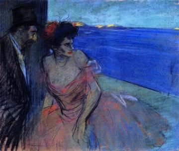 In Front of the Set Artwork by Jean-Louis Forain