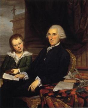 Governor Thomas Mckean And His Son, Thomas, Jr. Artwork by Charles Willson Peale