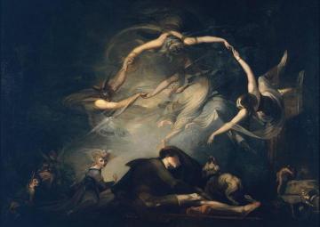The Shepherd's Dream, From 'paradise Lost' Artwork by Henry Fuseli