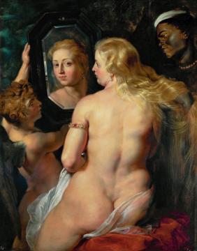 Venus at a Mirror Artwork by Peter Paul Rubens