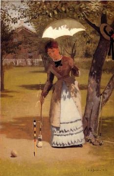 Have a Game? Artwork by John George Brown