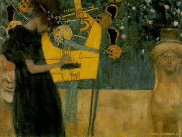 Music Artwork by Gustav Klimt