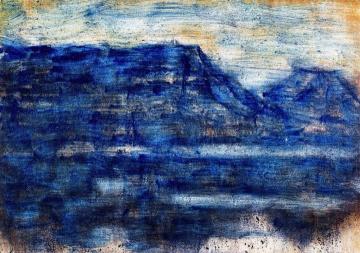 Evening at the Lake Artwork by Christian Rohlfs